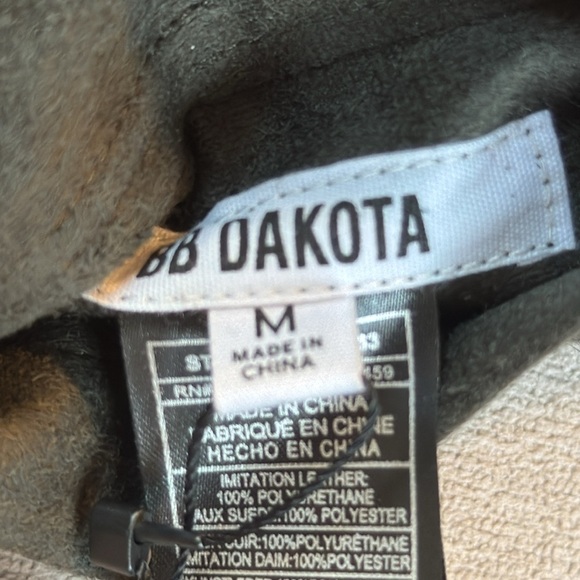 BB Dakota Faux Leather Jacket - Picture 9 of 11